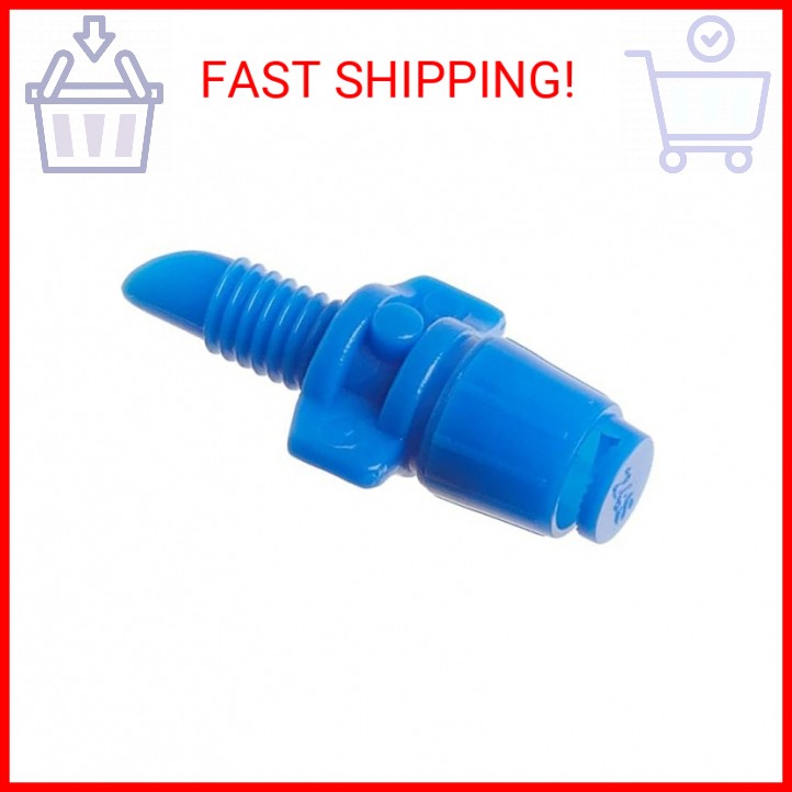 Raindrip 180JET010B, Micro Spray Jet, Half-Circle Pattern, Fan Spray, with 10-32