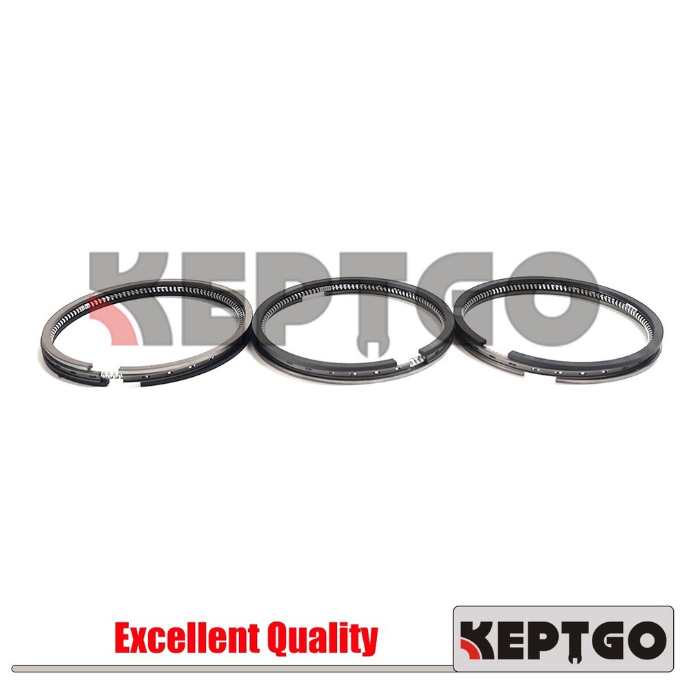 3 sets STD Piston & Ring For Yanmar 3TNE84