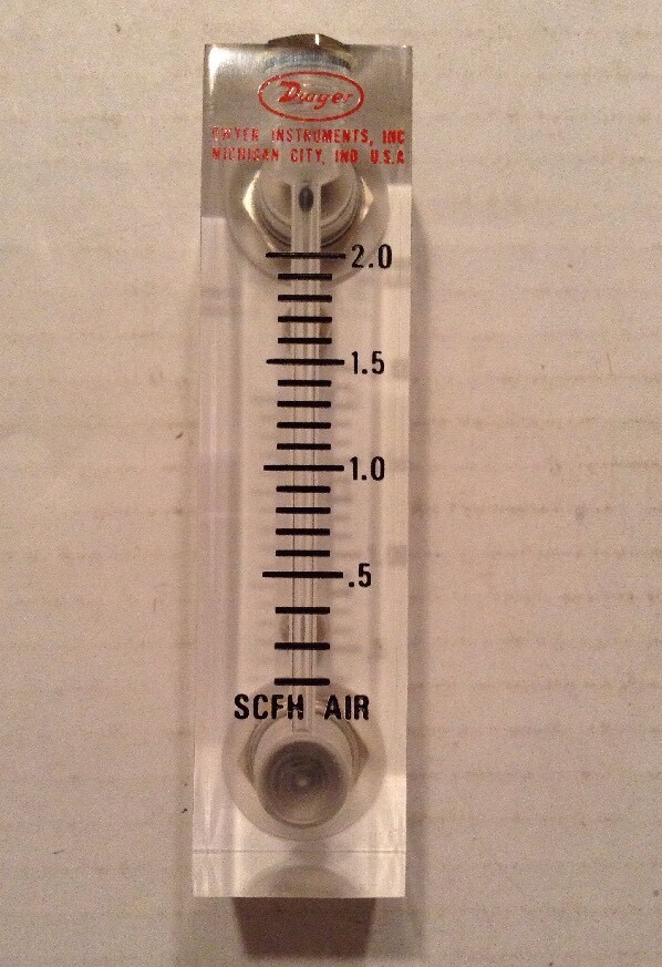 Dwyer,VFA-2,Visi-Float Flowmeter