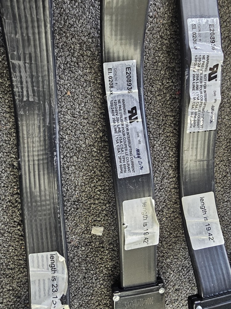 Compatico Office Cubical Power Cable Lot E208936