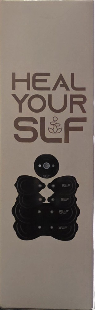 Wireless TENS Unit Electrode Pads Combo Set – 8-Pack Multi-Size Black