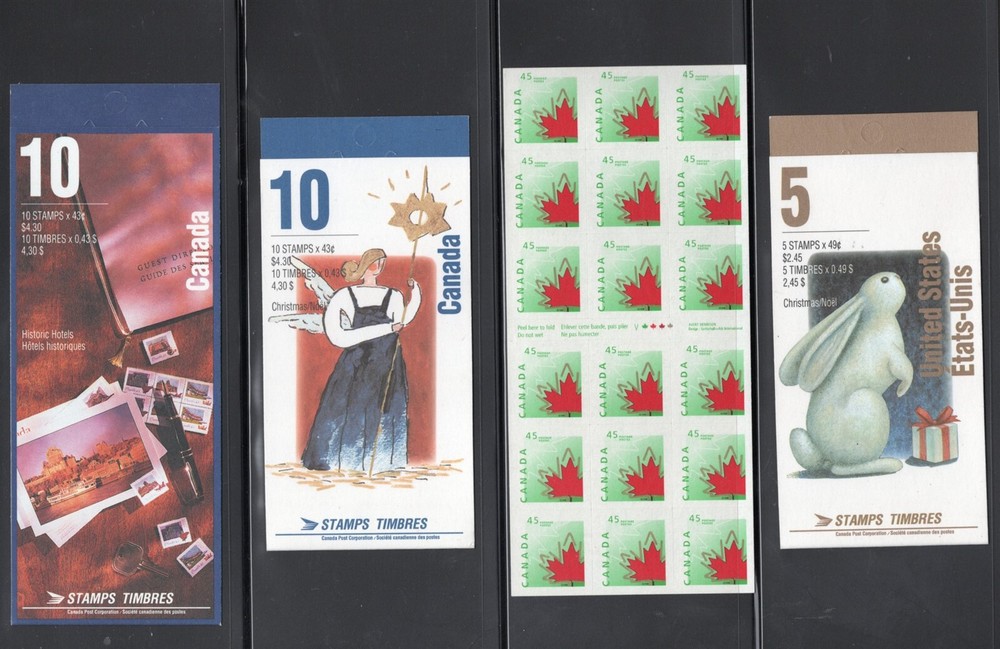 CANADA MINT NH STAMP COLLECTION COMPLETE BOOKLETS #3