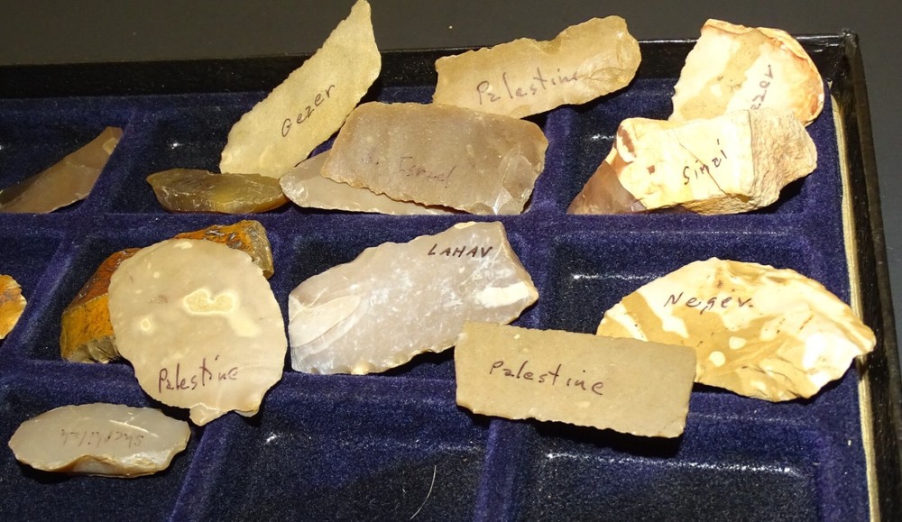 stone tools artifacts - scraper, choppers, etc. made by prehistoric peoples