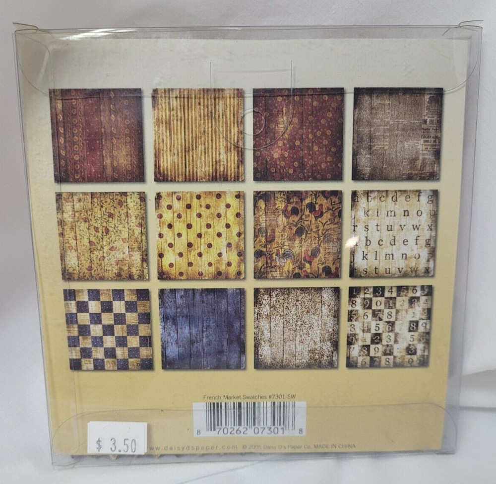 Scrapbook Paper 5 Pkg Assorted Laura Ashley Hanko Daisy D and Generic