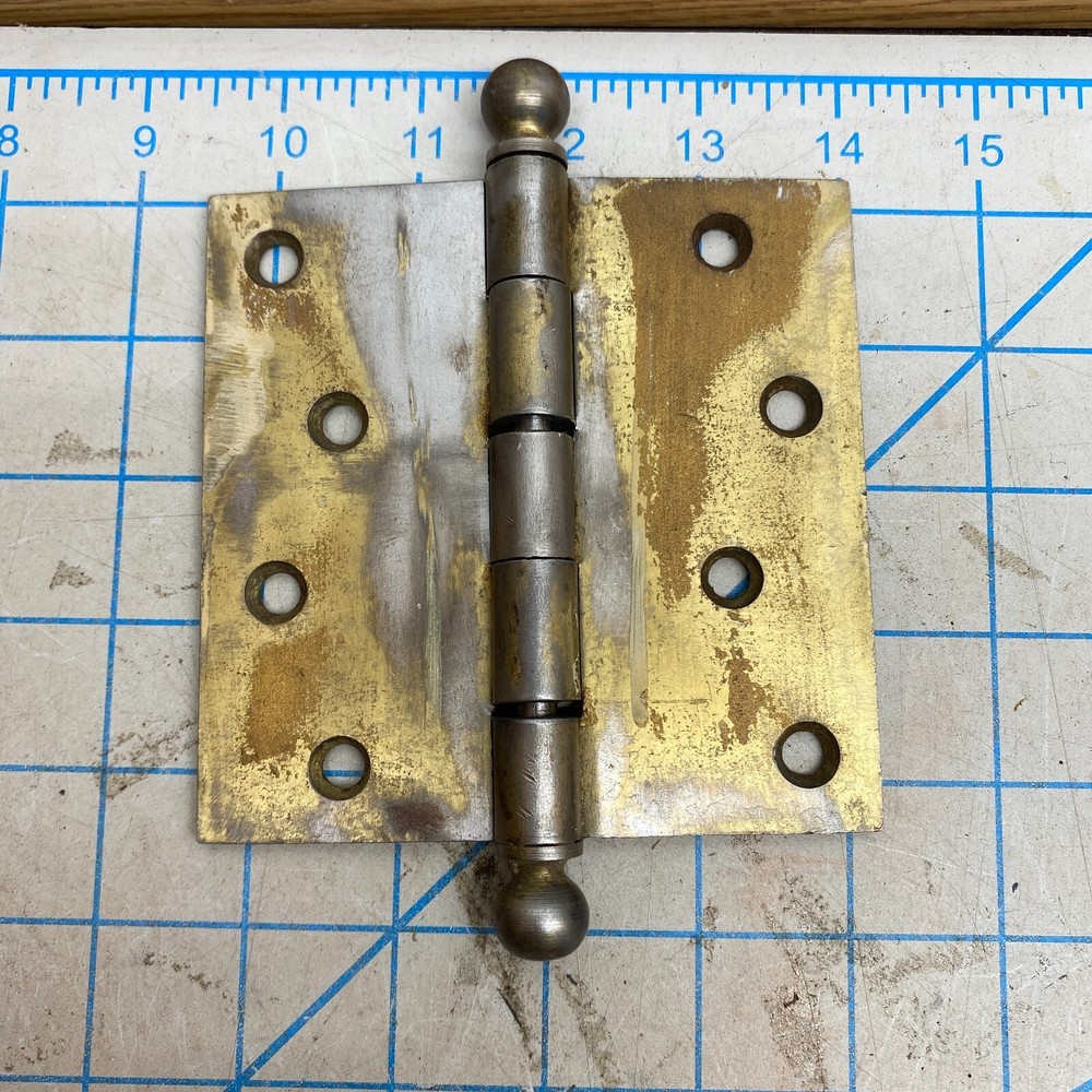 4.5 x 4.5 Door Hinge with Ball Tips