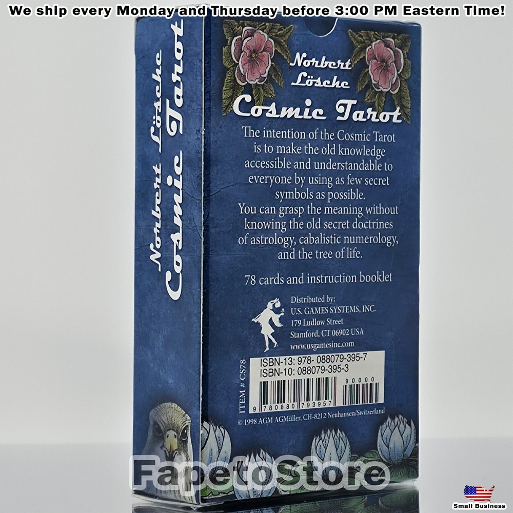 U.S. Games Systems - Cosmic Tarot, Oracle Deck and Booklet