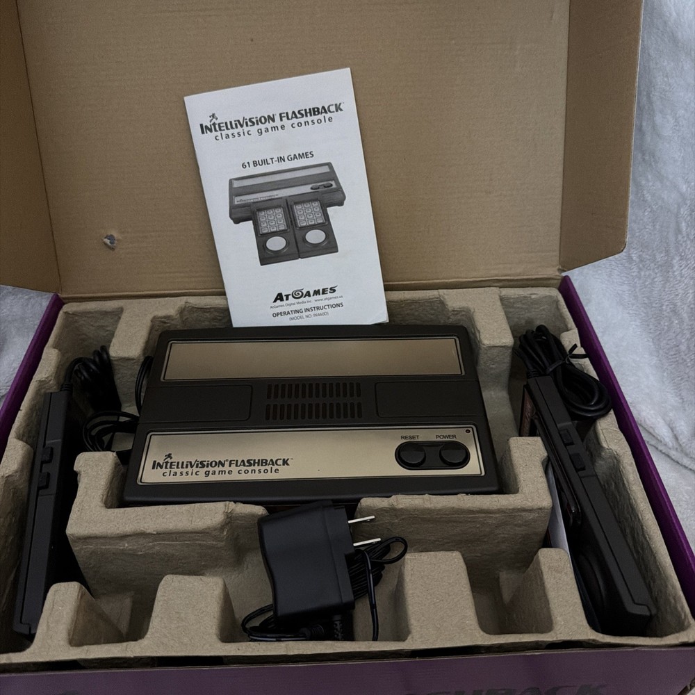 INTELLIVISION Flashback Classic Console: 61 Games Dollar General Exclusive