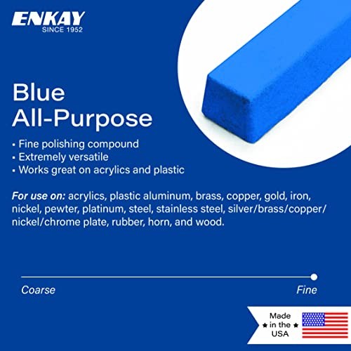 - Blue Extra Fine All-Purpose Polishing Compound, 1 Lb. (U.S. Made)