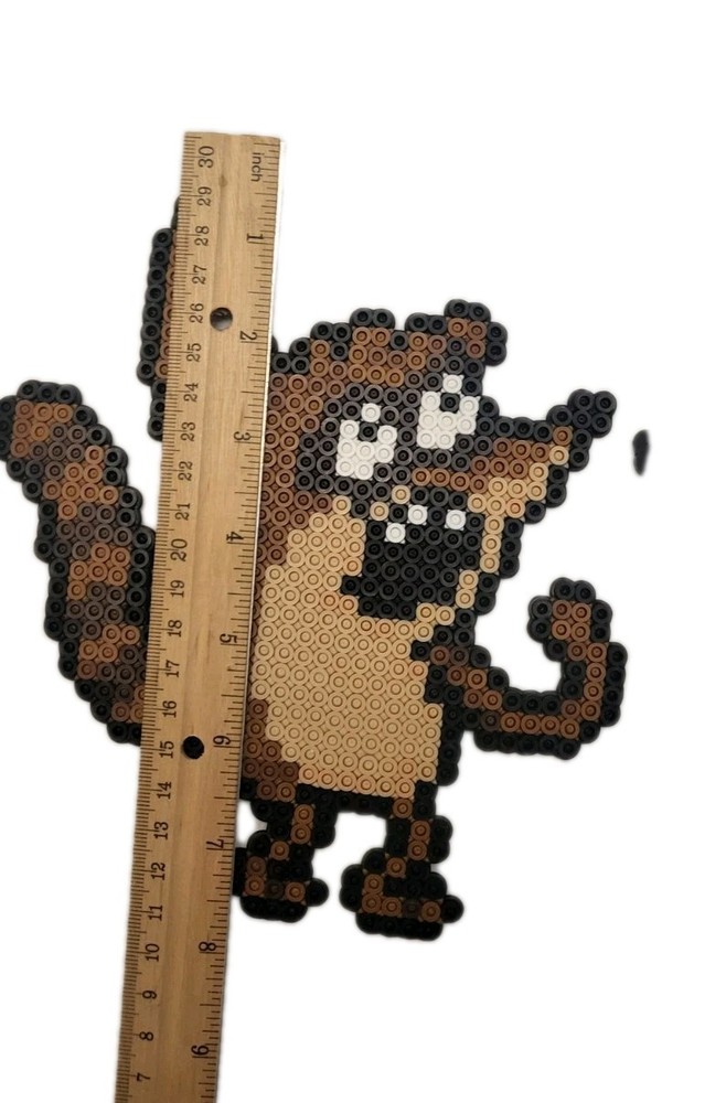 The Regular Show Mordecai and Rigby Pixel Art (4)