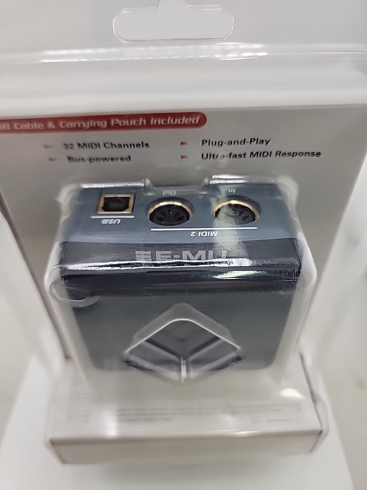 CREATIVE E-MU XMIDI 2X2 USB MIDI INTERFACE NEW IN PACKAGE