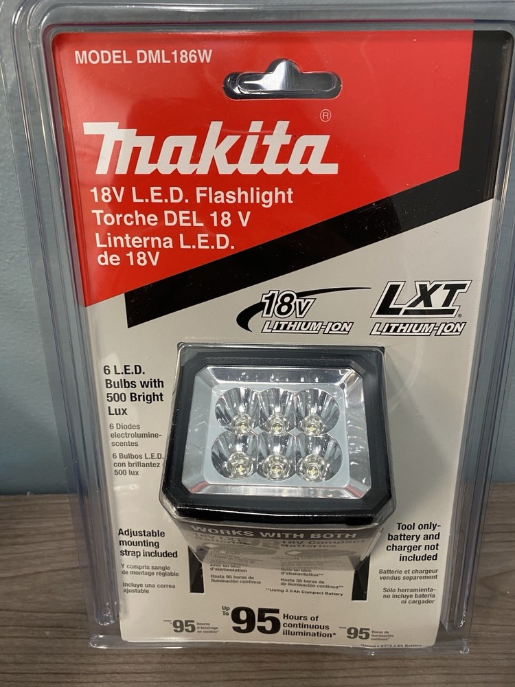 Makita DML186W 18V LED Flashlight