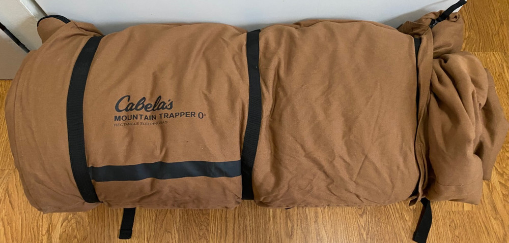 CABELA’S Mountain Trapper Brown 0° F (Rectangle) Sleeping Bag