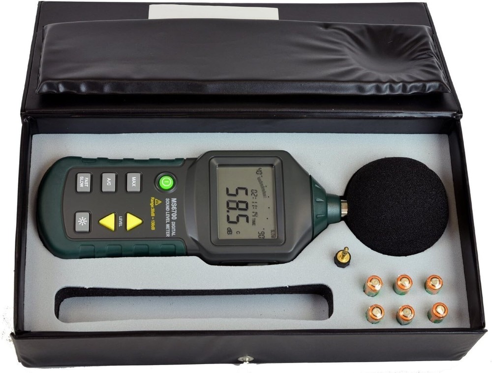 Tekpower MS6700 Auto Range Digital Sound Level Meter Tester