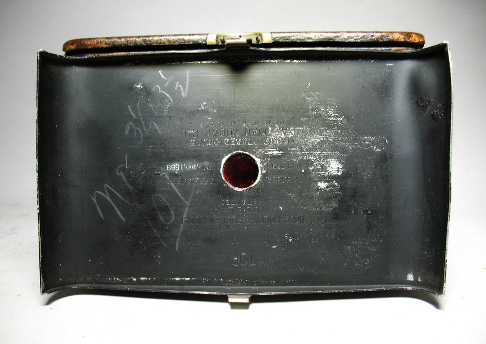 KODAK No. 2 Pocket Folding Camera Model A with Red Bellows