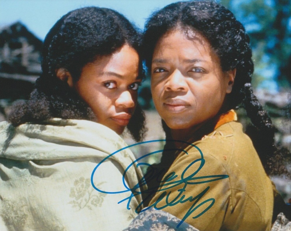 Oprah Winfrey signed Beloved 8x10 photo
