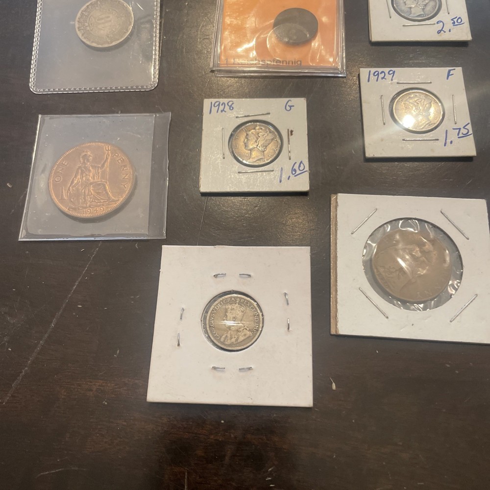 Lot Of Various Coins