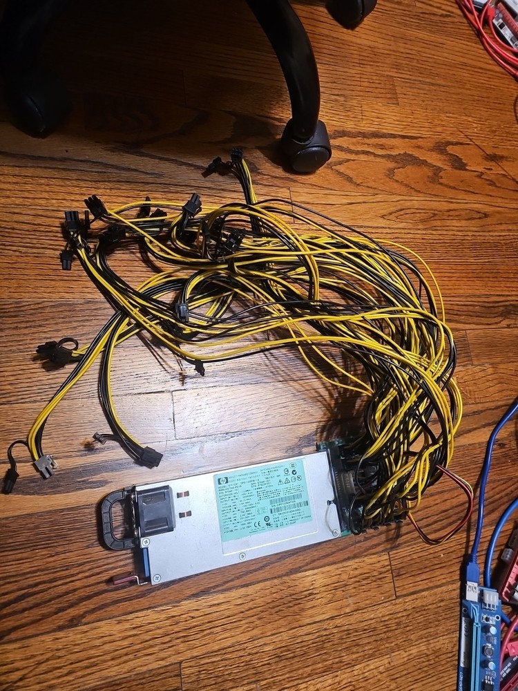 Parallel Miner X-adapter X12 Breakout Board Barely Used