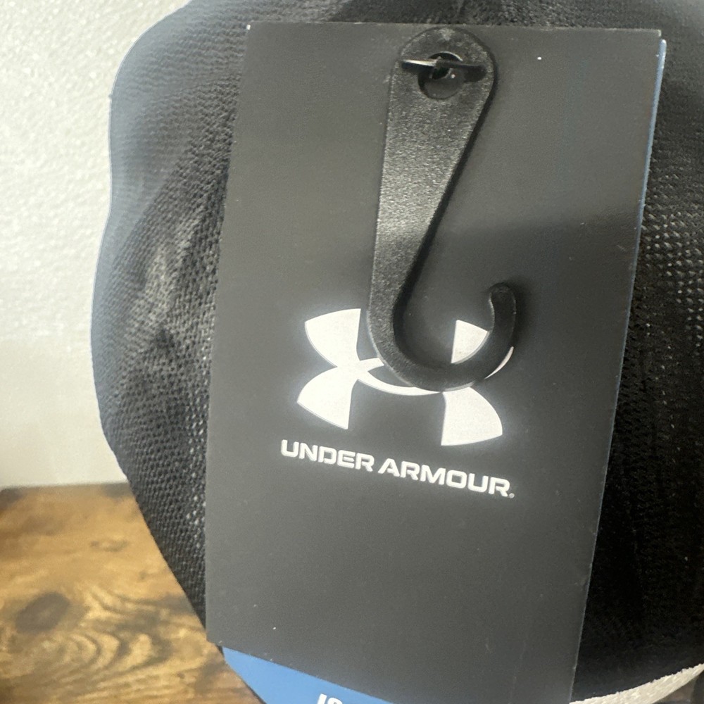 Under Armour Black ISO Chill Adjustable Back Golf Hat Cap