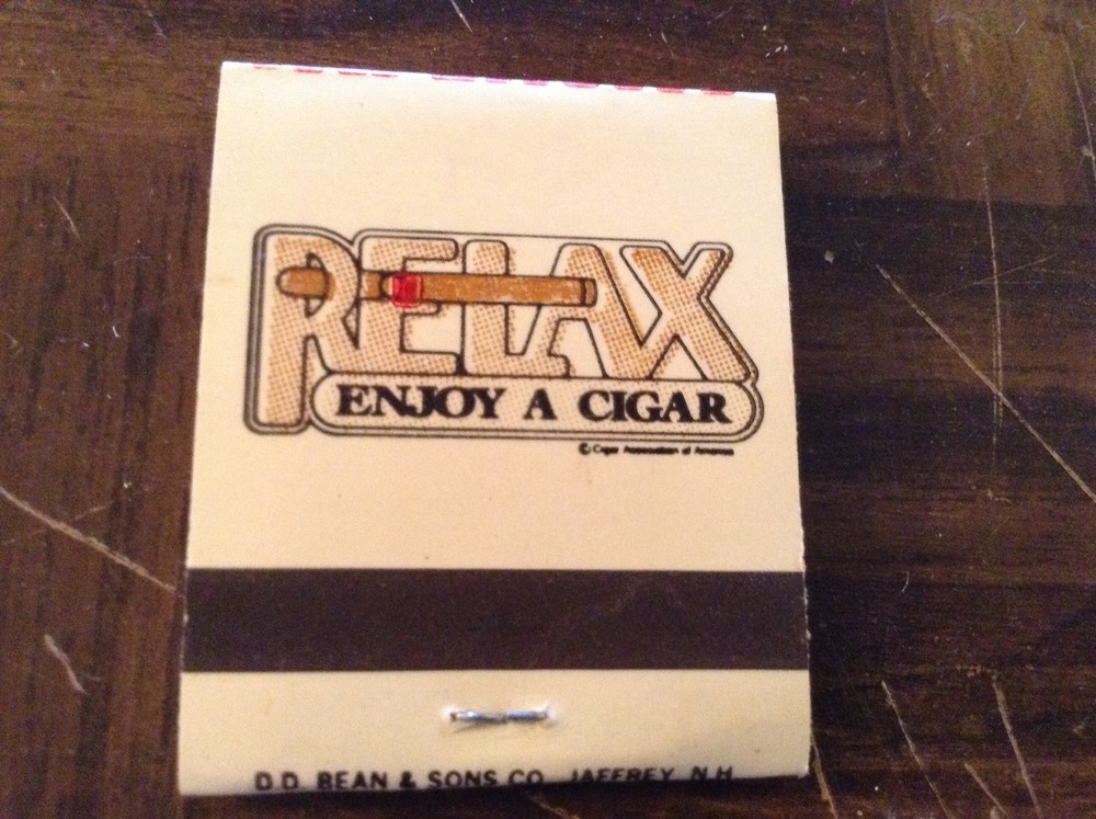 King Edwards Cigars advertising matchbook