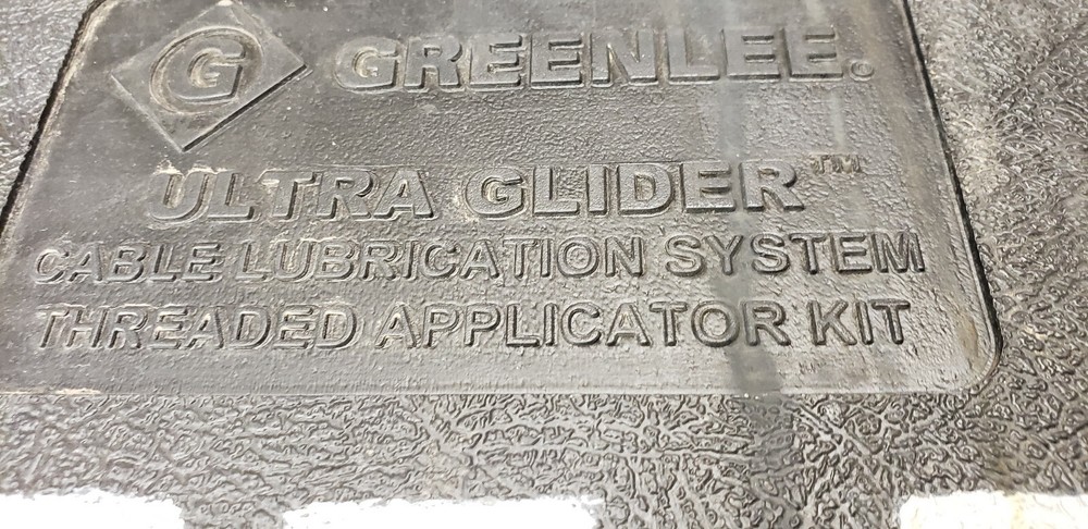 EMPTY Greenlee 10251 Threaded Applicator Assembly PLASTIC STORAGE CASE ONLY