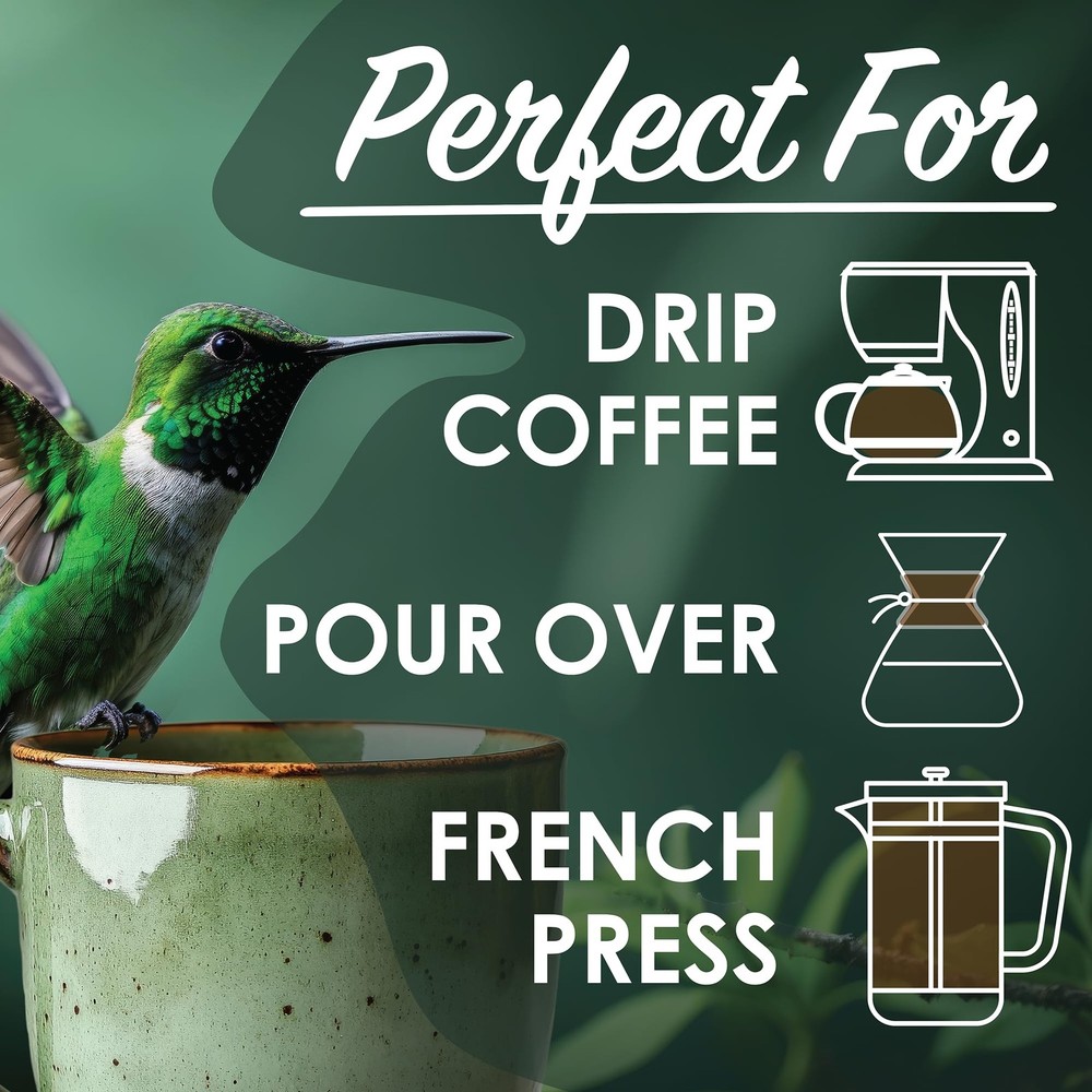 Coffee Blue Mountain Coffee Blend - Medium-Light Roast, Whole Bean, Made from...