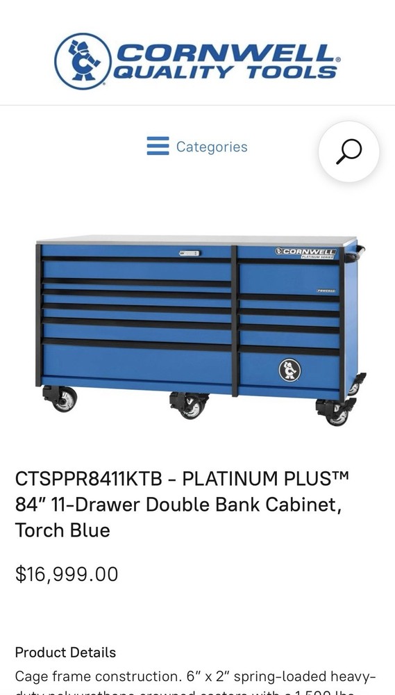 Cornwell Tool Storage Box