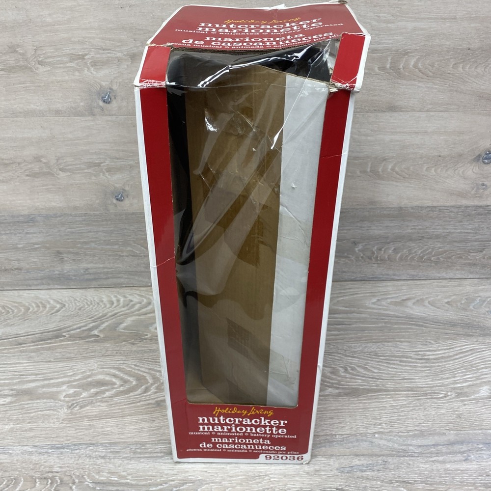 Nutcracker Marionette Animated Musical 22" Nutcracker Suite Works VIDEO