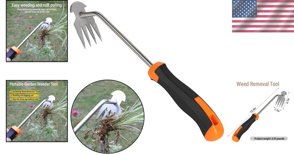 Long Handle Weeding Tool - Multi-Functional Garden Helper