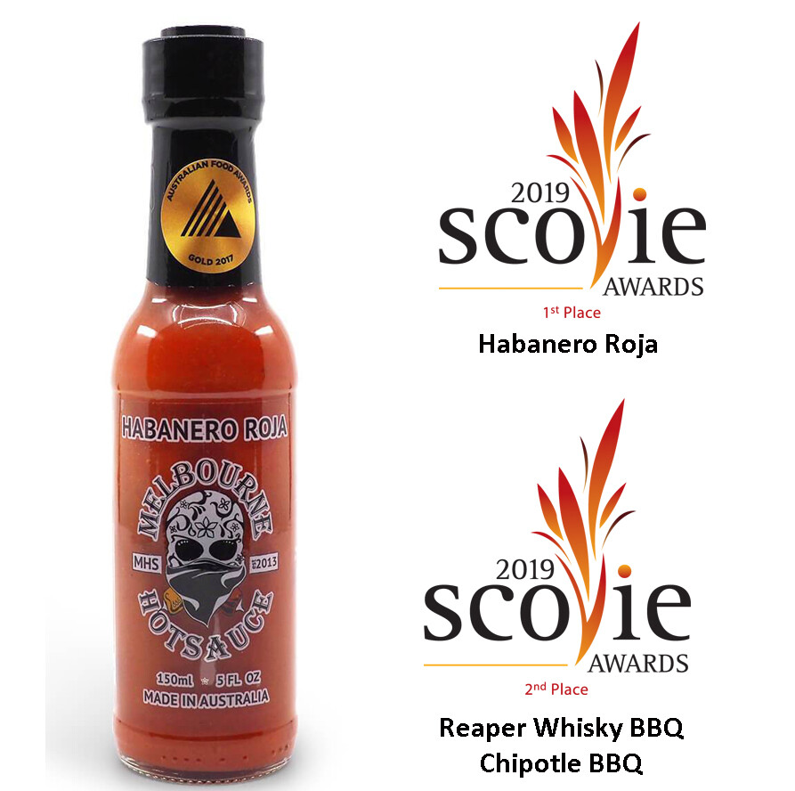Melbourne Hot Sauce 6 pack