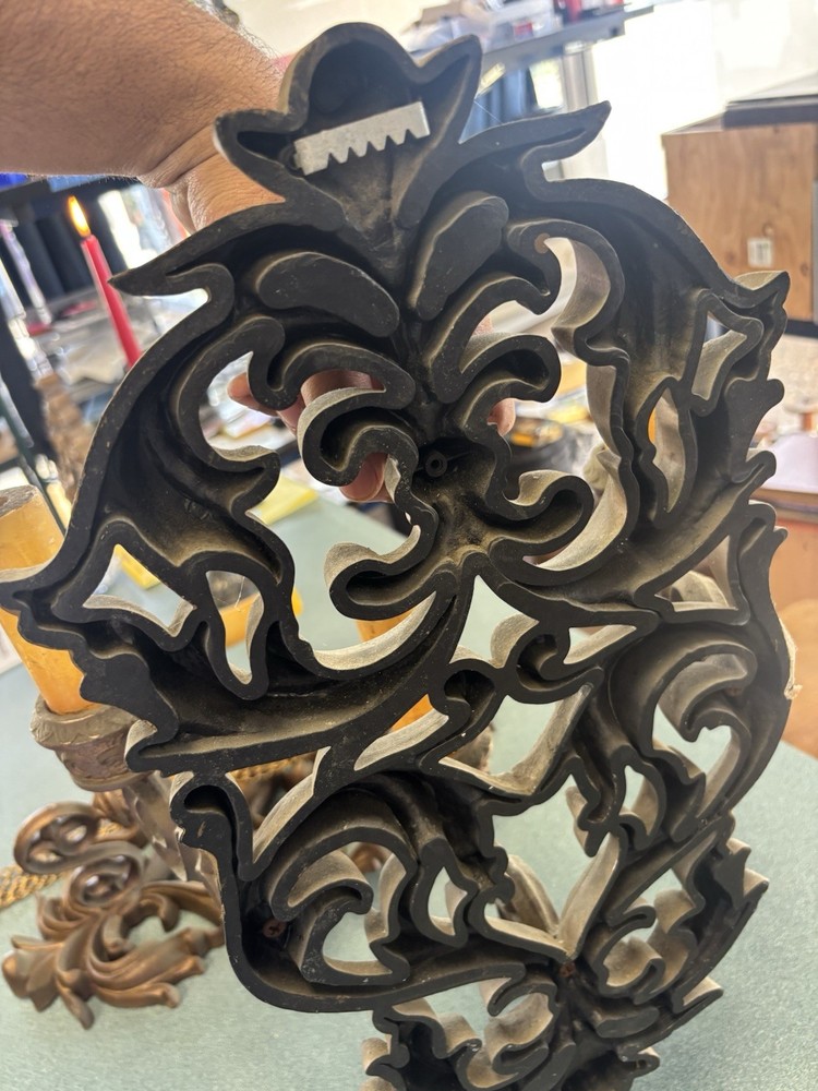 Art Deco Wall Art And Clock Big