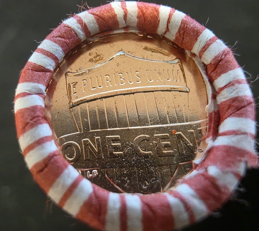2024 P LINCOLN SHIELD CENT ROLL 50 COINS UNCIRCULATED