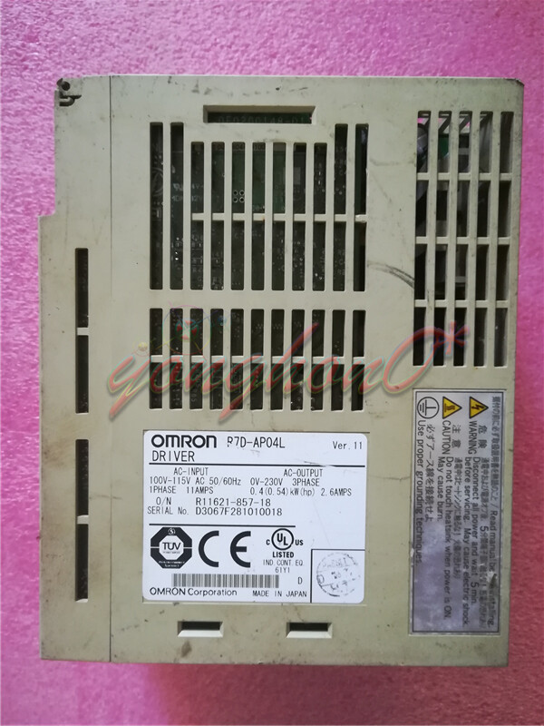 Used Omron R7D-AP04L Servo Driver Tested