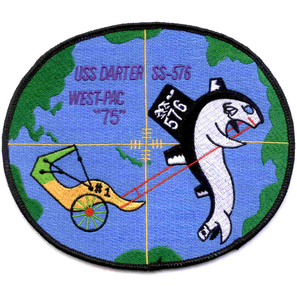SS-576 USS Darter Patch - D Version
