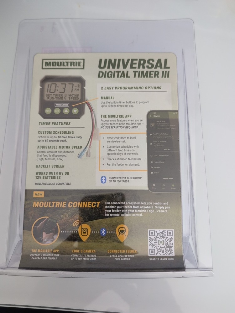 Universal Digital Timer III - Deer Feeder Timer - Digital Timer System