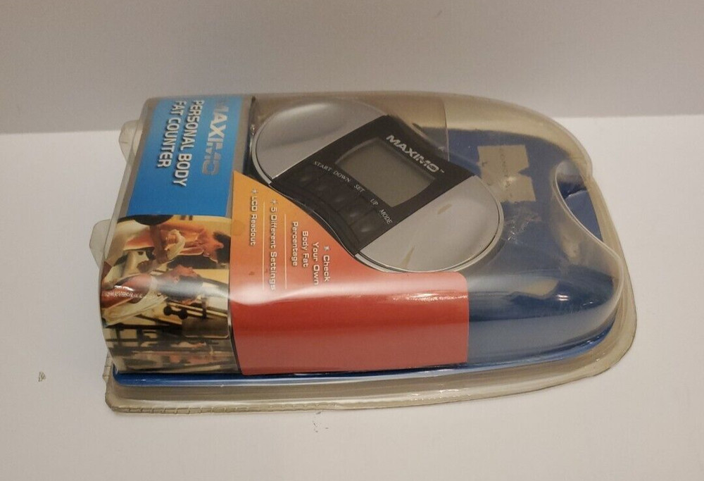 Handheld Body Fat Analyzer 8 User Memory Maximo Concepts Sakar
