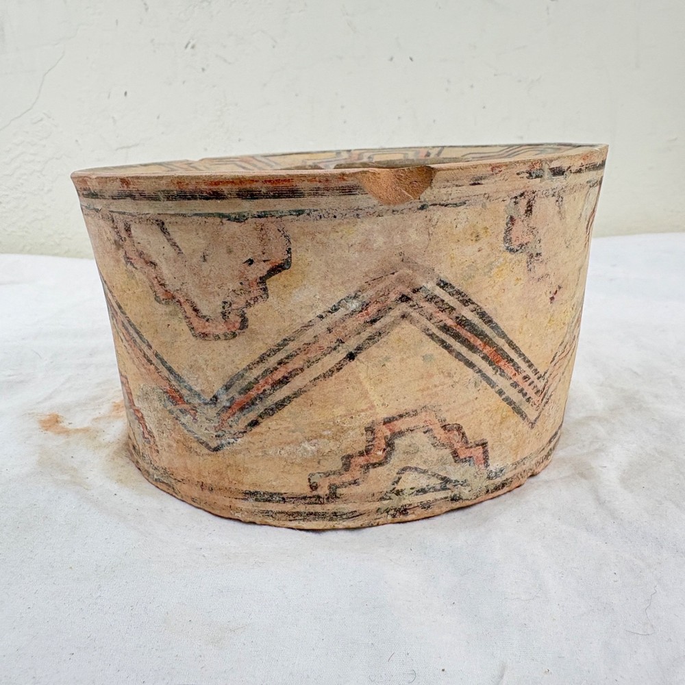 Ancient Indus Valley Polychrome Painted Pottery