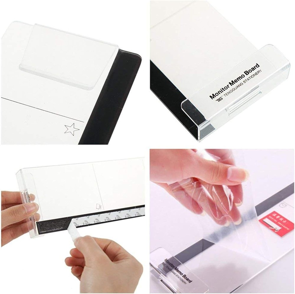 Customizable Transparent Acrylic Message Boards - Effective Reminder Solution