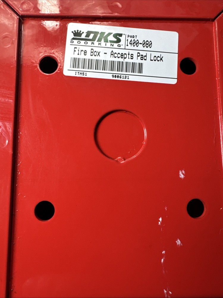 Doorking Fire Department Box.  