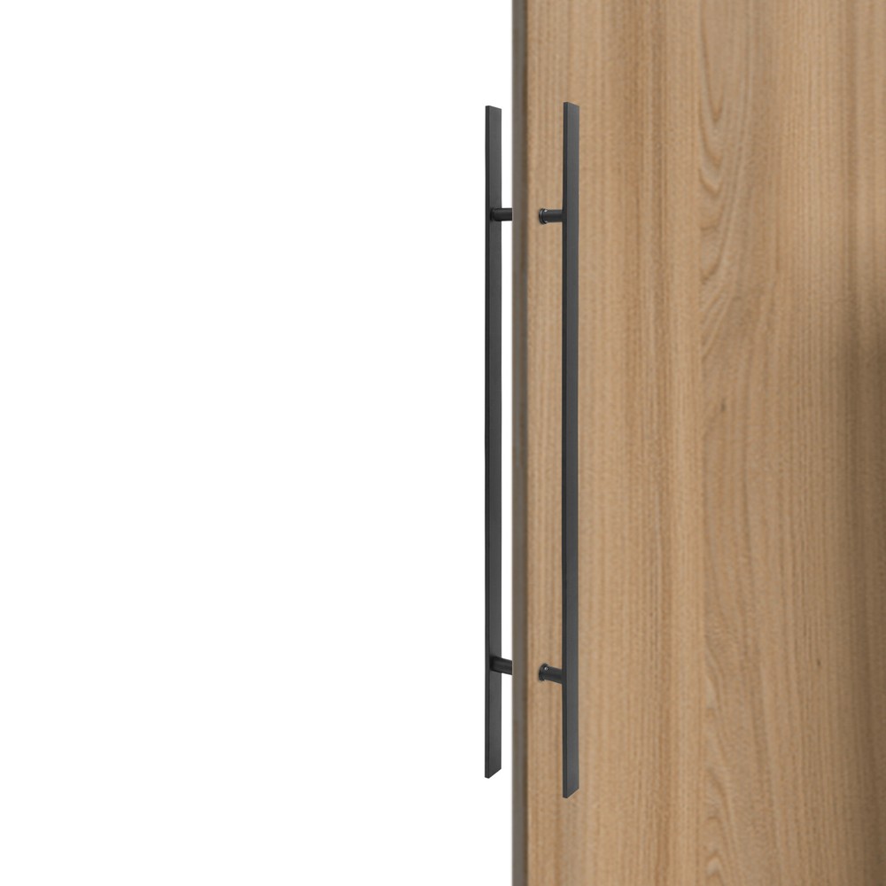 Stainless Steel Door Handle Pull Push Sliding Double Sided Barn Door Handle