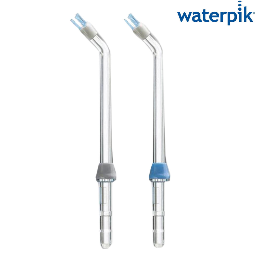2-Pack Waterpik Color-Coded Water Flosser Replacement Tips For Implants, Crown