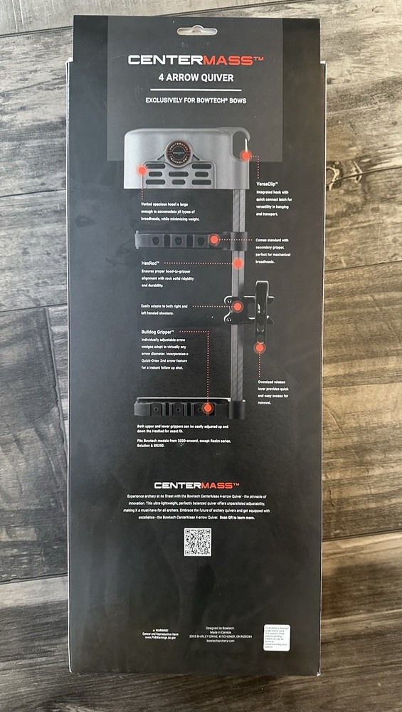 Bowtech CenterMass Mossy Oak Bottomland Quiver