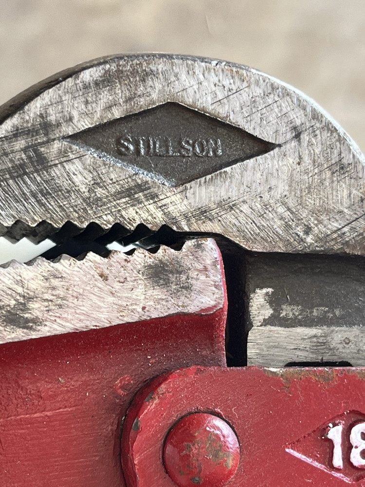 Vtg Stillson Walworth 18" Pipe Wrench USA