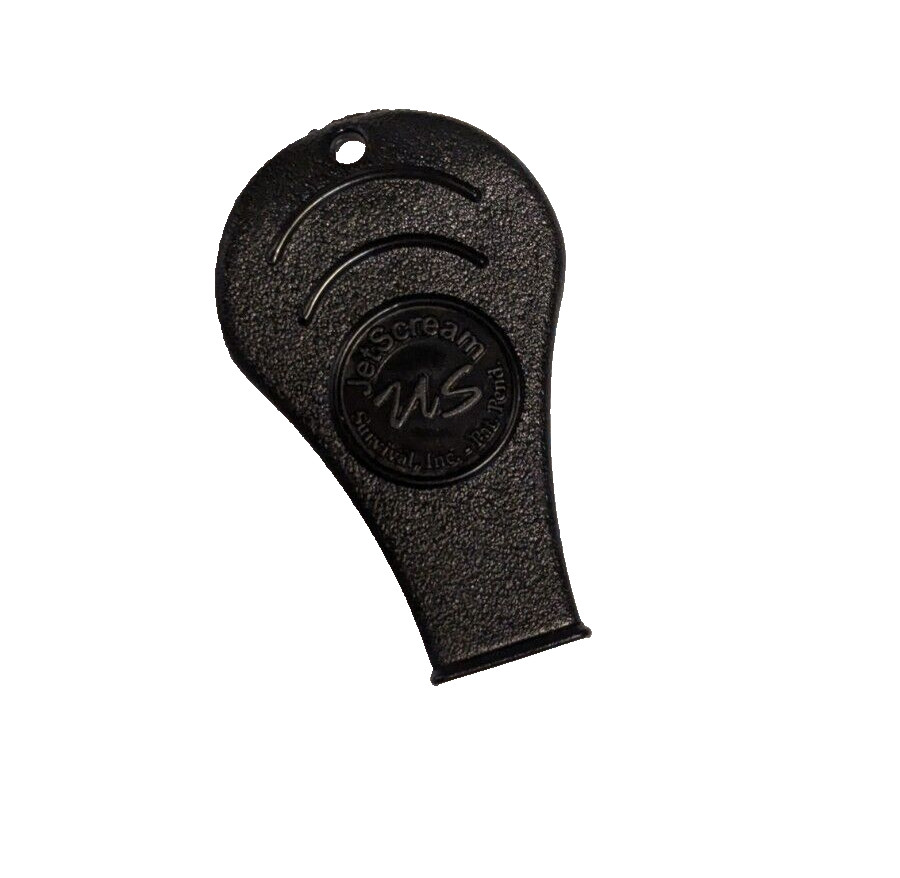 JetScream  Survival Whistle - Black