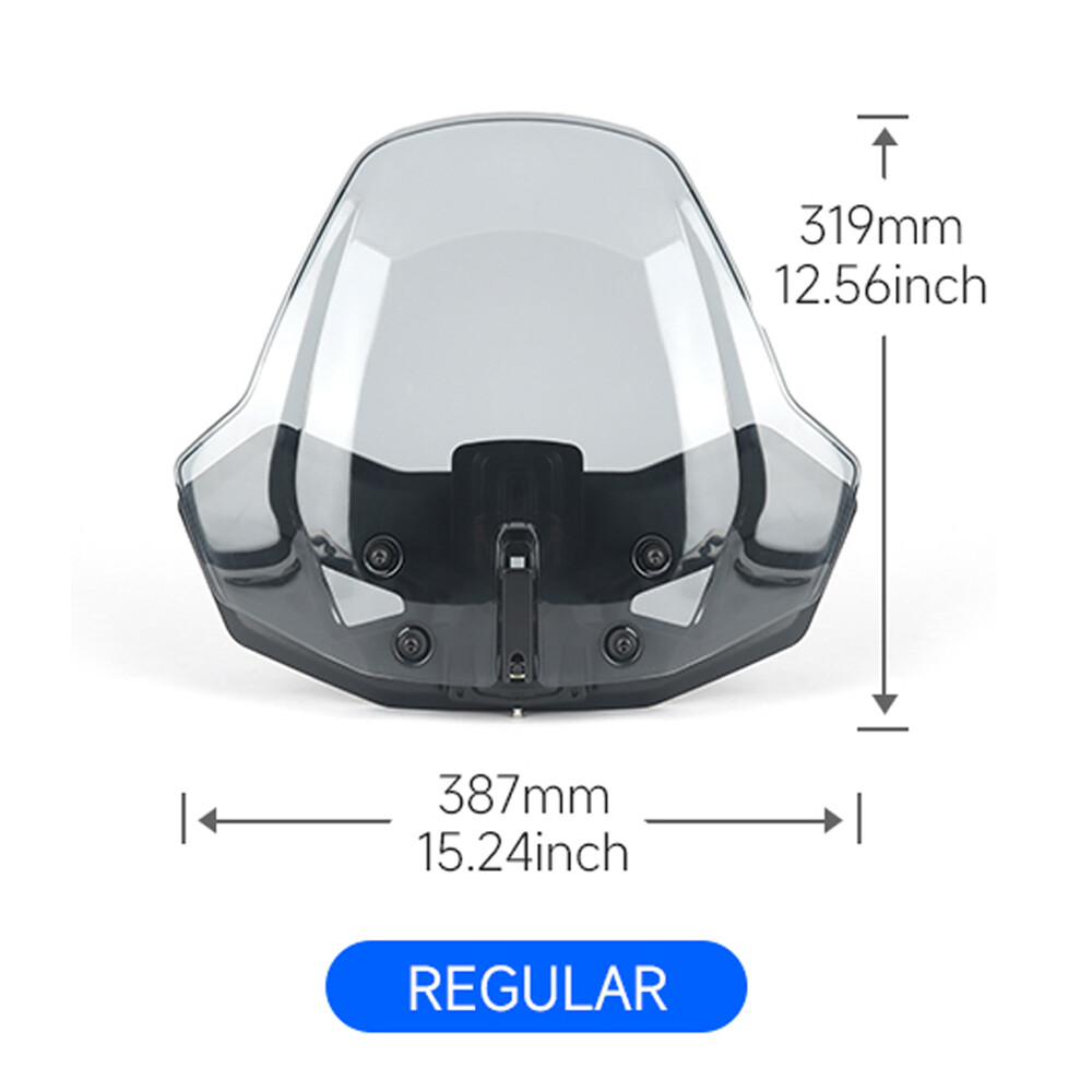 Adjustable Windscreen Windshield Wind Screen Shield For Can-Am Ryker 600 900