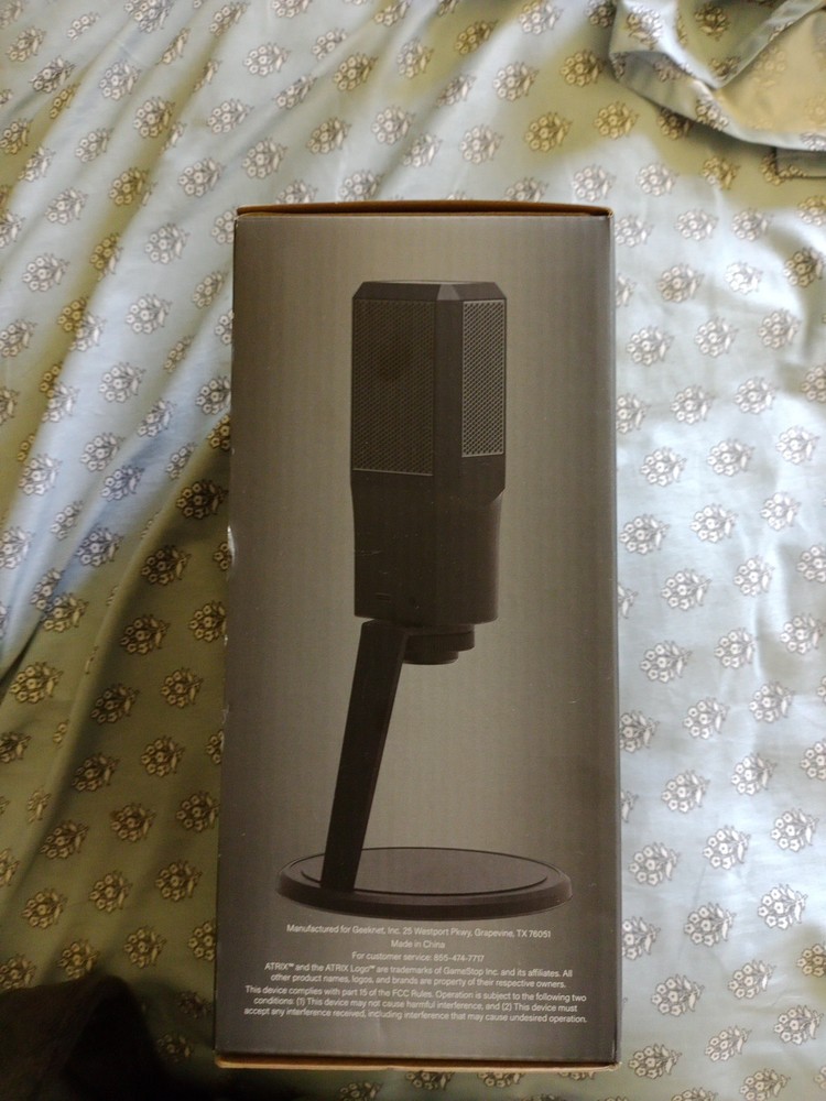 Atrix Desktop USB Streaming Microphone for PC