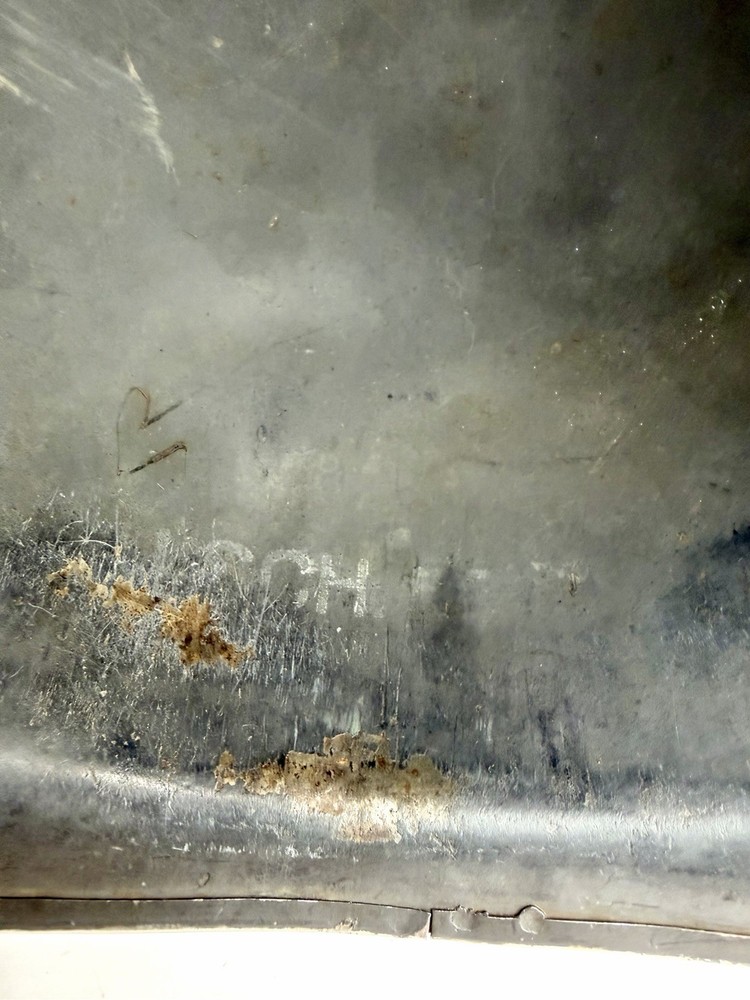 Austrian M75 Helmet M1 Clone Rear Seam