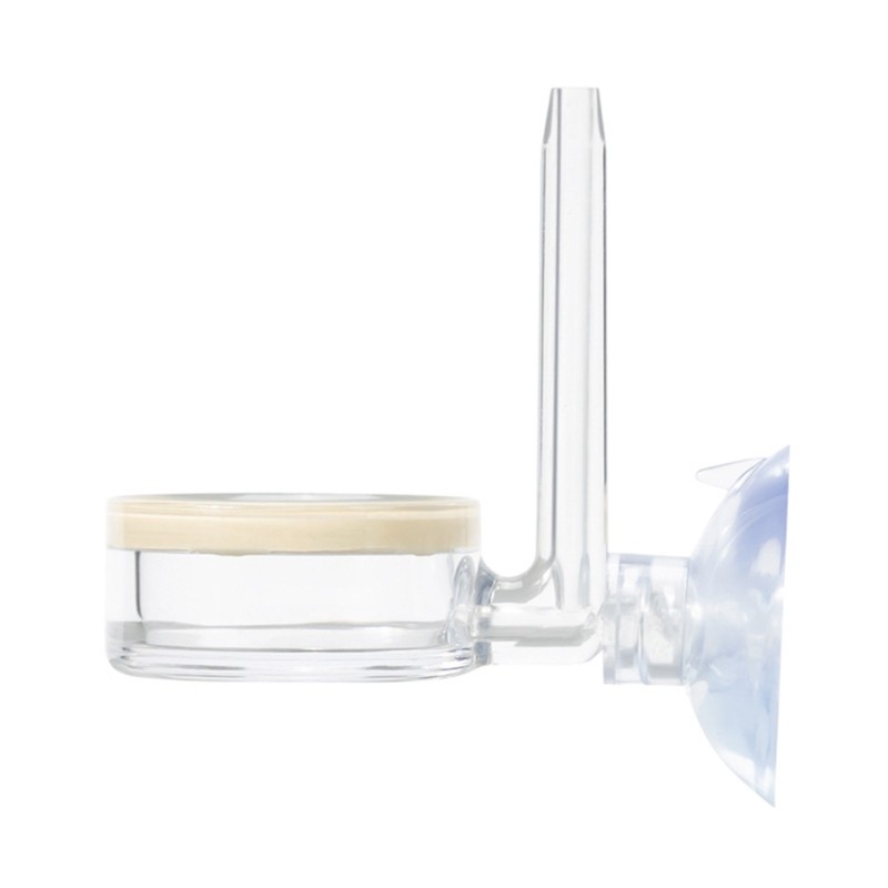 Aquarium Small CO2 Diffuser with Suction Cup Bubble Counter Easy to Use