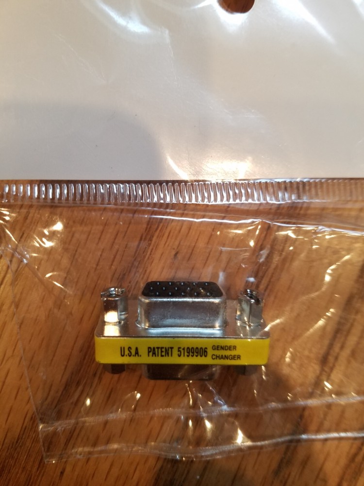 Mini Gender Changer patent 5199906