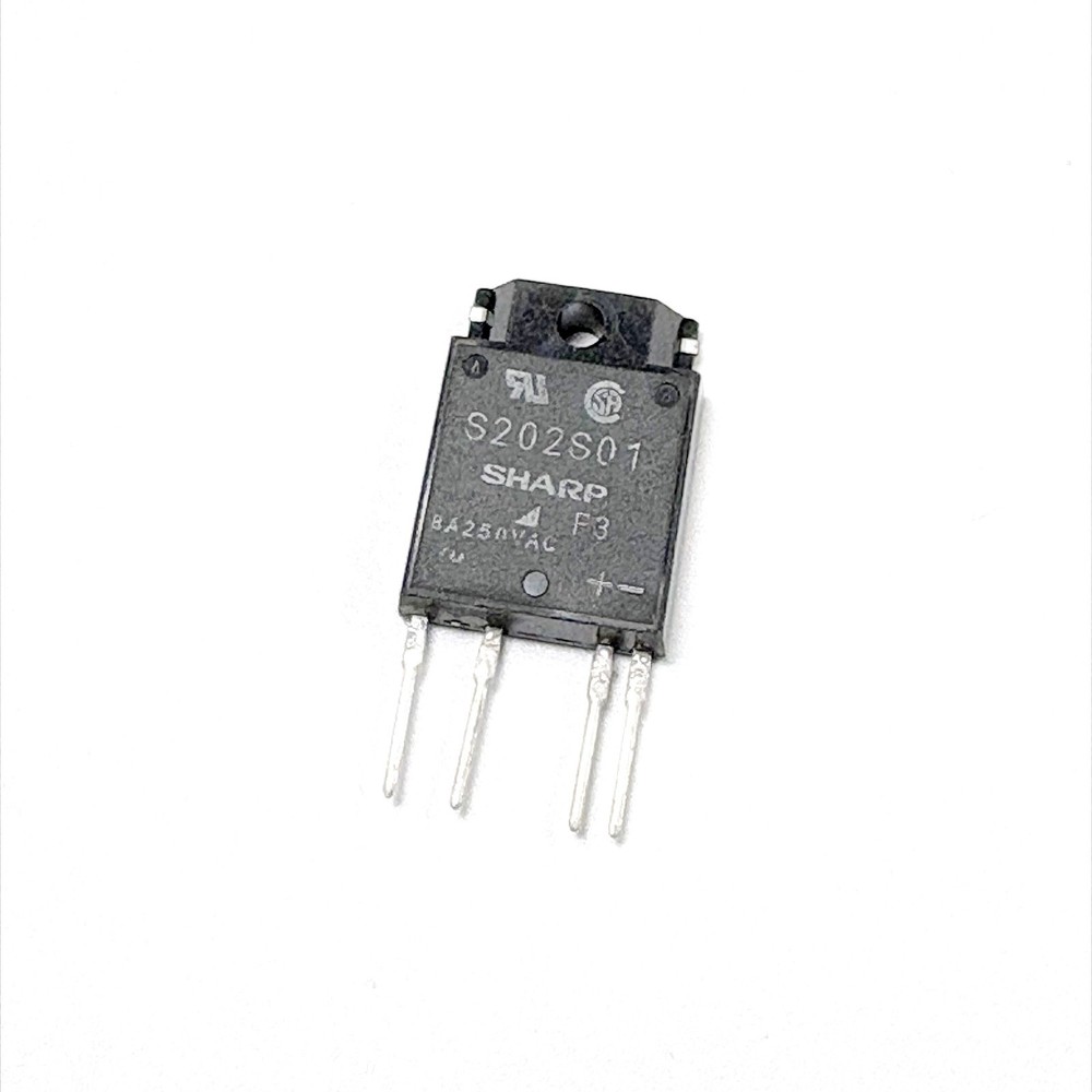SHARP S202S01 SIP Type SSR for Medium Power Control ZIP-4 New