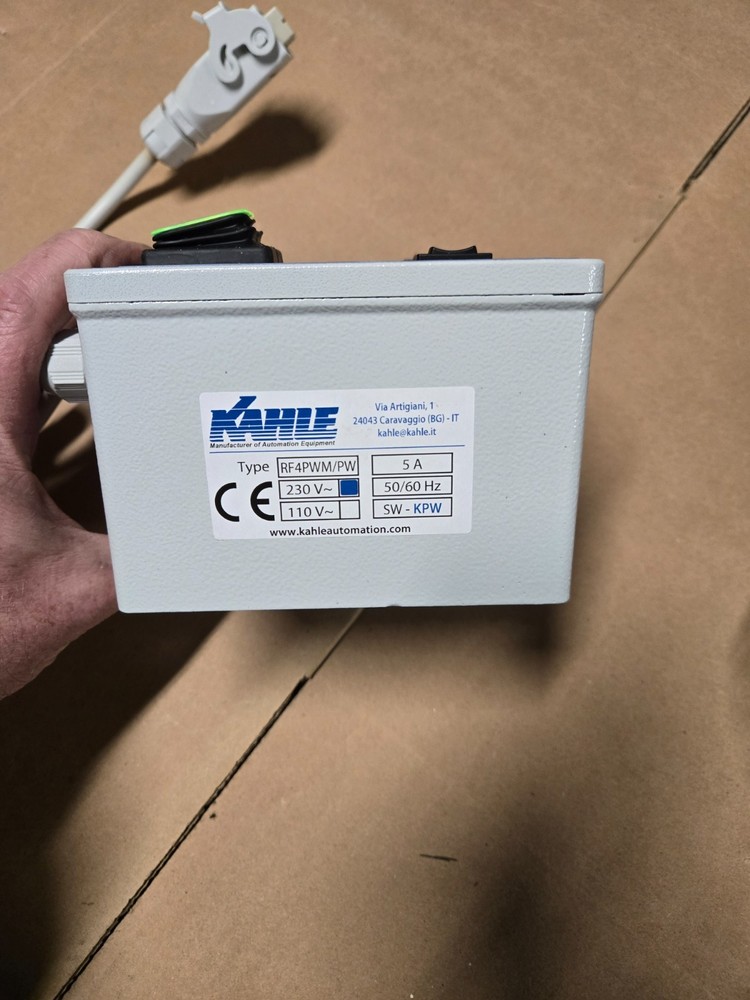 Kahle RF4-PWM Amplitude / Frequency Vibratory Feeder Controller RF4PWM/PW NEW!